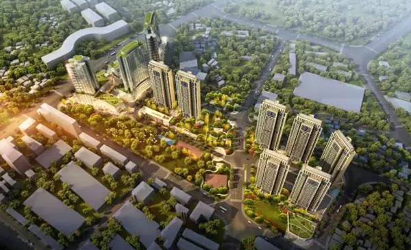 GLUS hand in hand to CSCEC build tianhe jinmao plaza